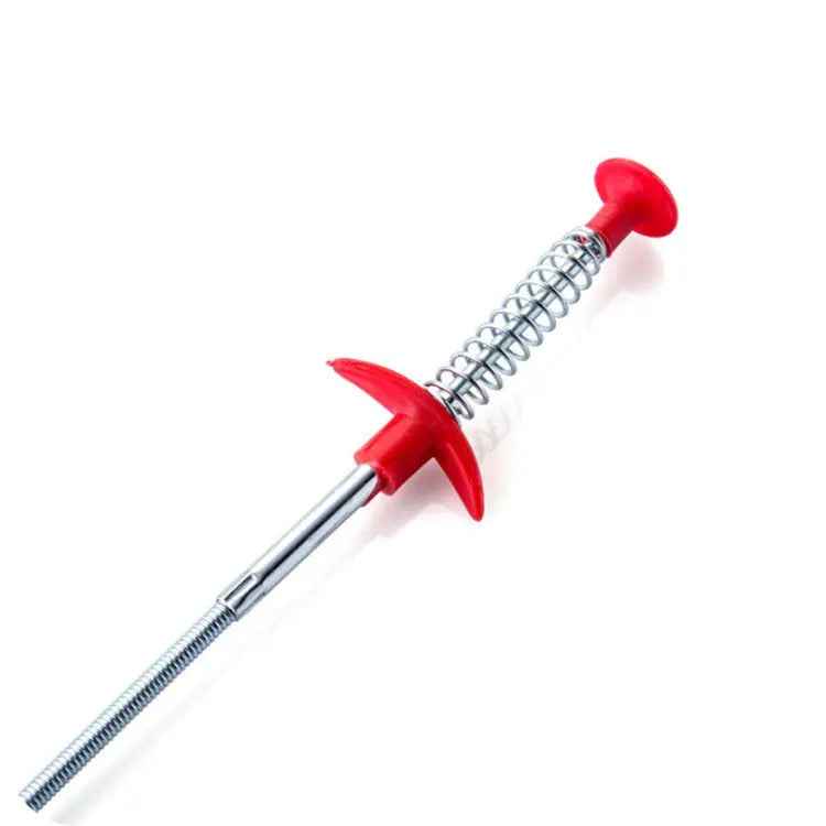 60CM Sewer Dredger Tool - Spring Pipe Dredging Tool for Household Hair Cleaning and Drain Clog Removal in Kitchen Sink - EZEEGET