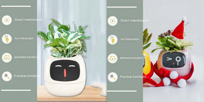 Smart Planter Endless Fun Over 49 Rich Expressions 7 Smart Sensors And AI Chips Make Raising Plants Easy And Fun EZeeget online shop
