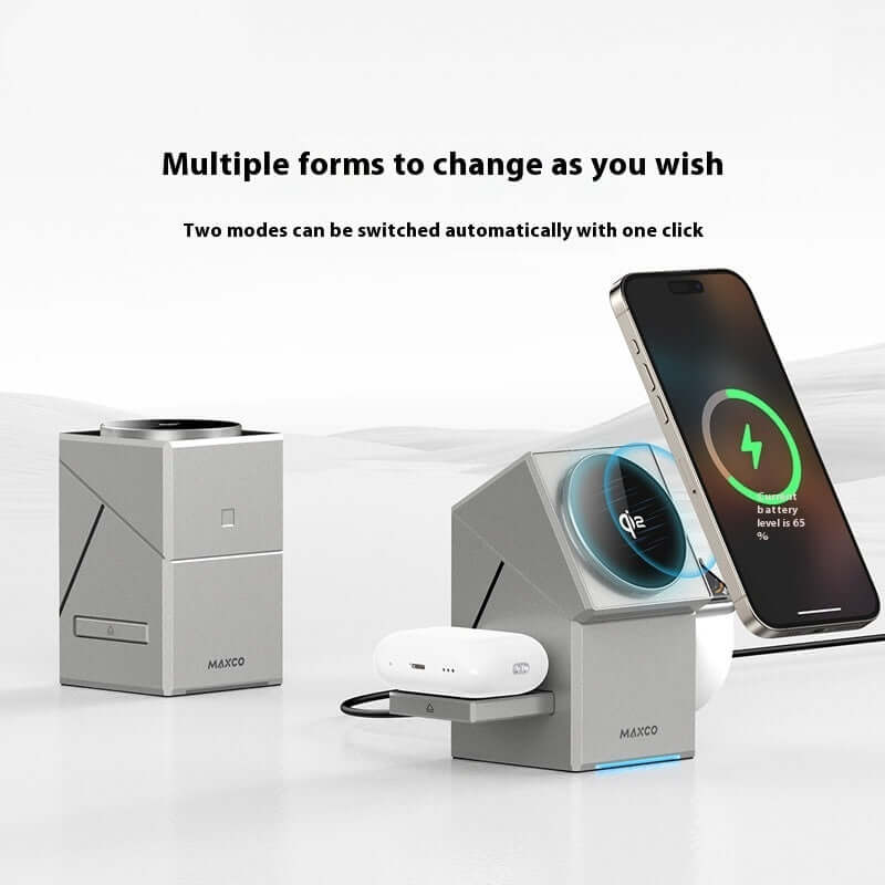Qi2 Protocol Magnetic Touch Rotating Wireless Charger EZeeget online shop