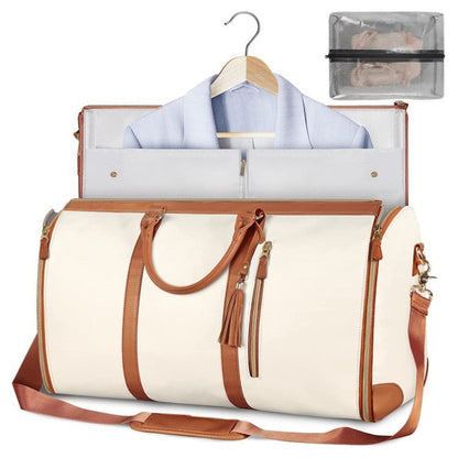 Large Capacity Travel Duffle Bag Women's Handbag Folding Suit Bag Waterproof Clothes Totes EZeeget online shop