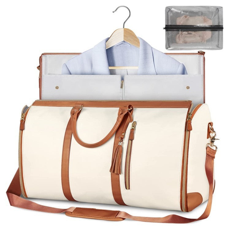Large Capacity Travel Duffle Bag Women's Handbag Folding Suit Bag Waterproof Clothes Totes EZeeget online shop