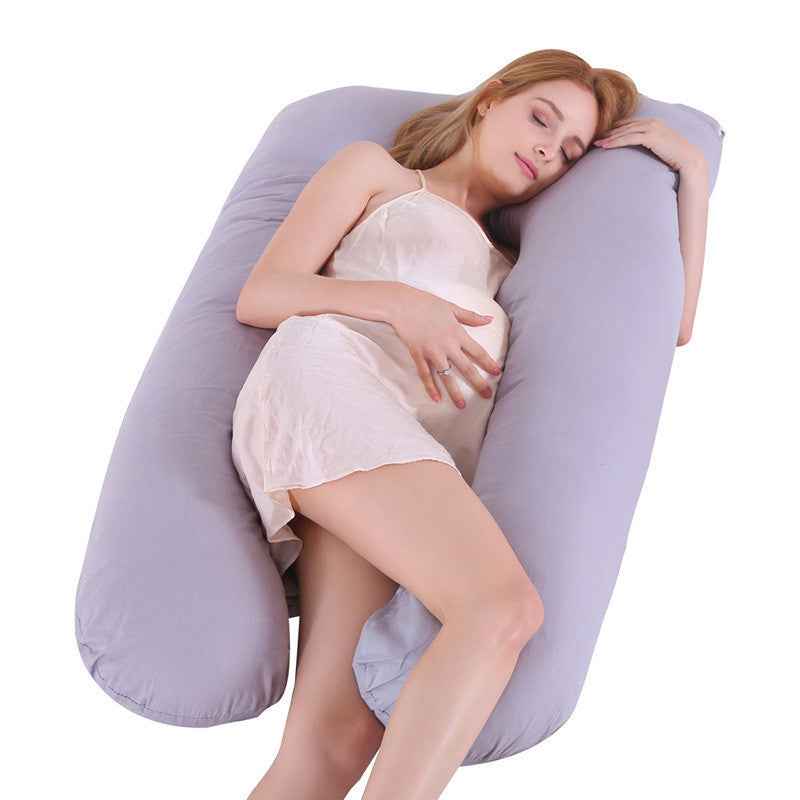 Summer Sleeping Support Pillow For Pregnant Women U Shape Maternity Pillows Pregnancy Ice Silk - EZEEGET
