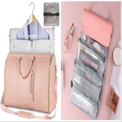 Large Capacity Travel Duffle Bag Women's Handbag Folding Suit Bag Waterproof Clothes Totes EZeeget online shop