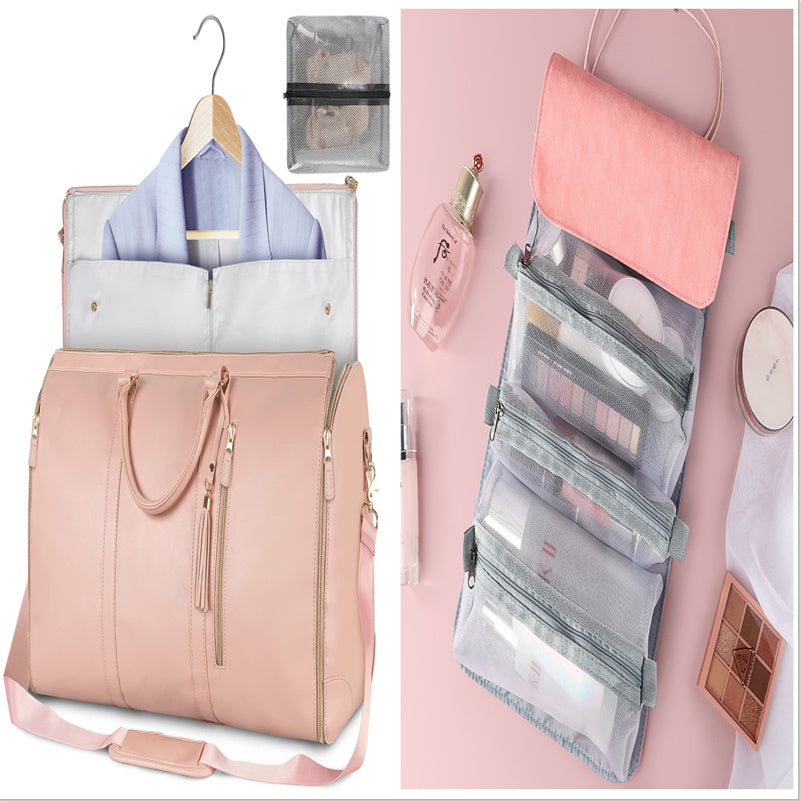 Large Capacity Travel Duffle Bag Women's Handbag Folding Suit Bag Waterproof Clothes Totes EZeeget online shop