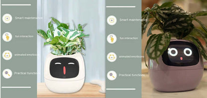 Smart Planter Endless Fun Over 49 Rich Expressions 7 Smart Sensors And AI Chips Make Raising Plants Easy And Fun EZeeget online shop