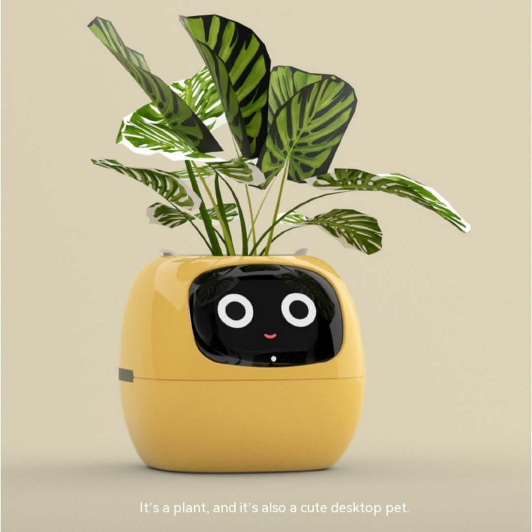 Smart Planter Endless Fun Over 49 Rich Expressions 7 Smart Sensors And AI Chips Make Raising Plants Easy And Fun EZeeget online shop