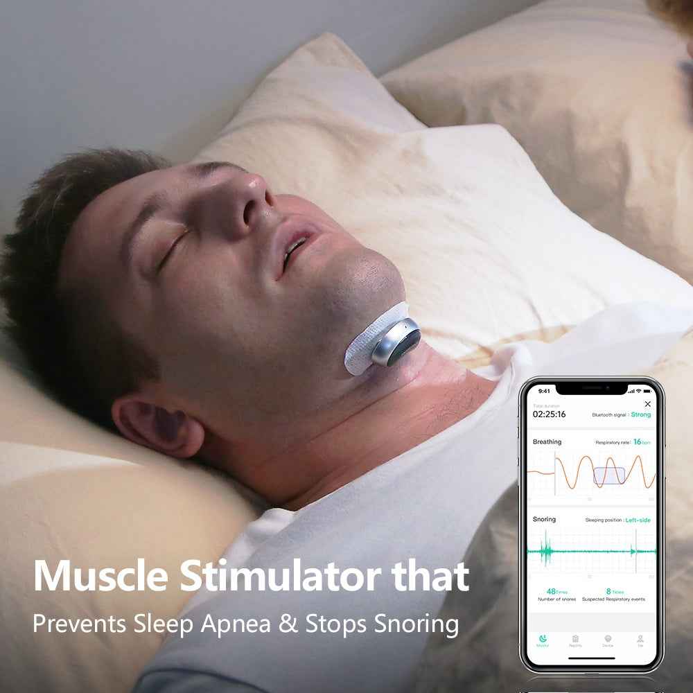 Smart Anti Snoring Device Electronic Muscle Stimulator Pro - EZEEGET