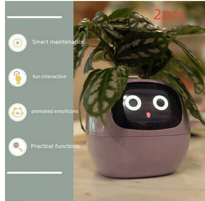 Smart Planter Endless Fun Over 49 Rich Expressions 7 Smart Sensors And AI Chips Make Raising Plants Easy And Fun EZeeget online shop