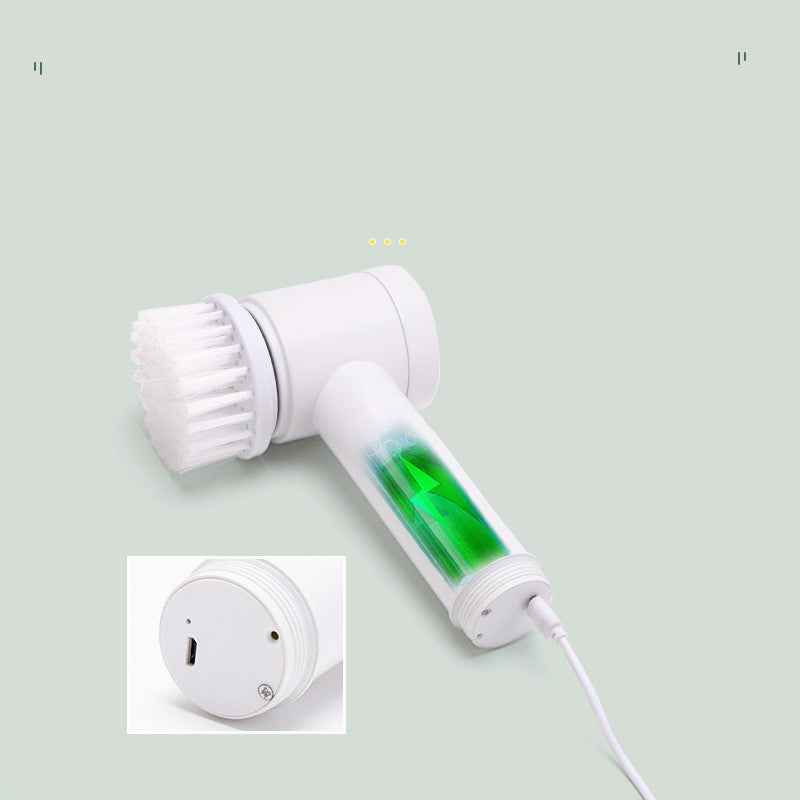 Household Electric Cleaning Brush Kitchen Supplies - EZEEGET