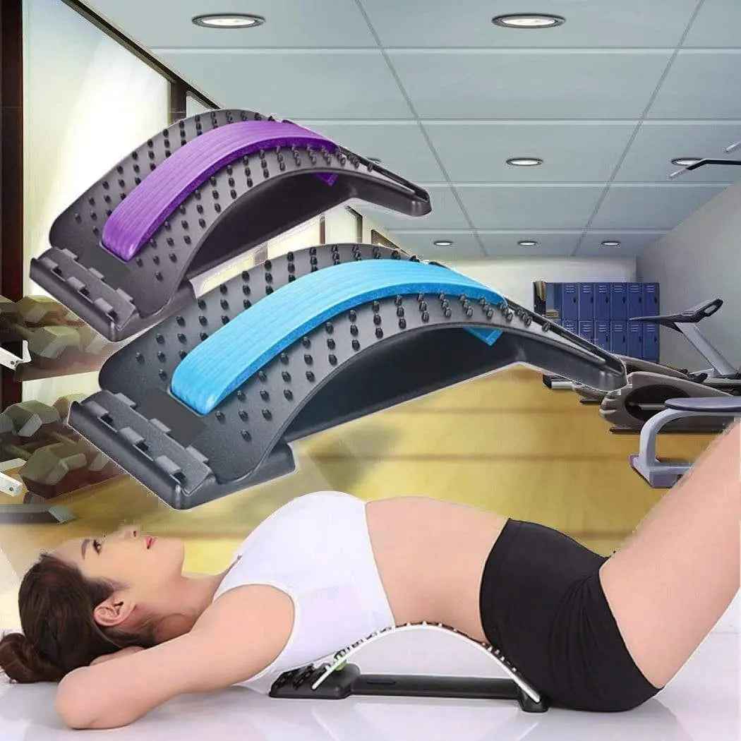 Lumbar Traction Therapy for Back Pain Relief - Lumbar Orthosis Waist Support - EZEEGET
