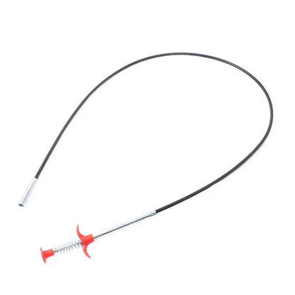 60CM Sewer Dredger Tool - Spring Pipe Dredging Tool for Household Hair Cleaning and Drain Clog Removal in Kitchen Sink - EZEEGET
