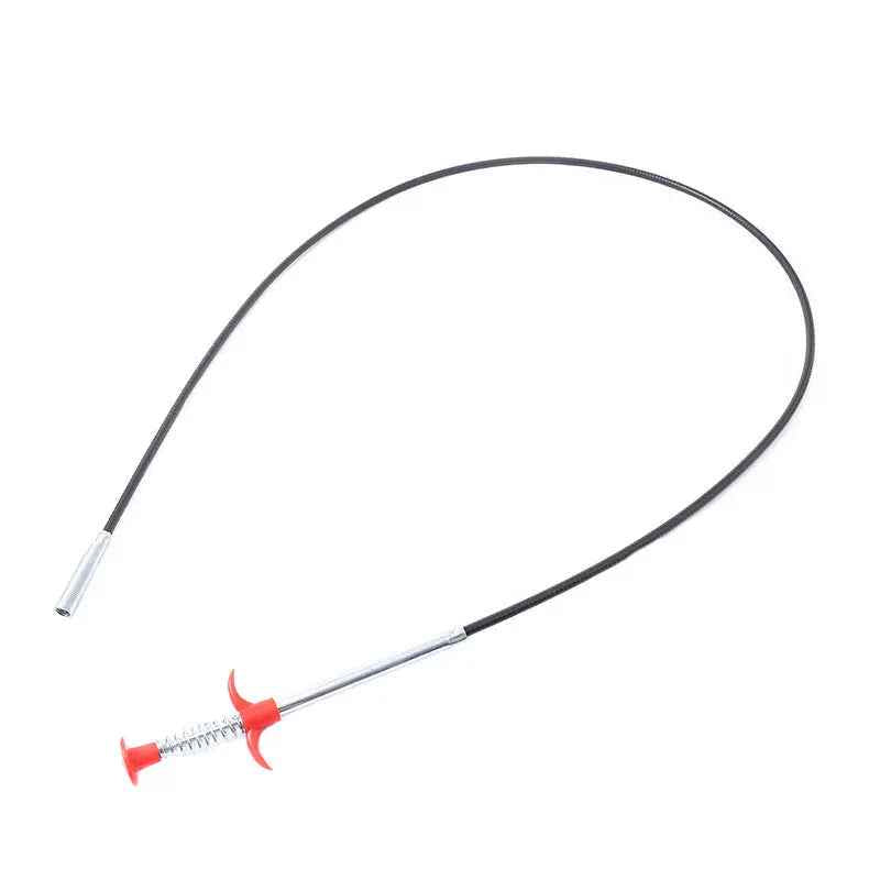 60CM Sewer Dredger Tool - Spring Pipe Dredging Tool for Household Hair Cleaning and Drain Clog Removal in Kitchen Sink - EZEEGET