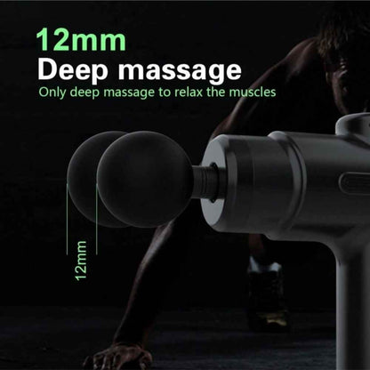 Massage Gun Deep Tissue Percussion Massager For Athletes,Handheld Body Back Muscle Massager Gun With 8 Massage Heads - EZEEGET