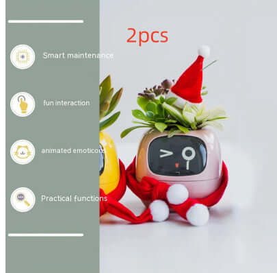 Smart Planter Endless Fun Over 49 Rich Expressions 7 Smart Sensors And AI Chips Make Raising Plants Easy And Fun EZeeget online shop