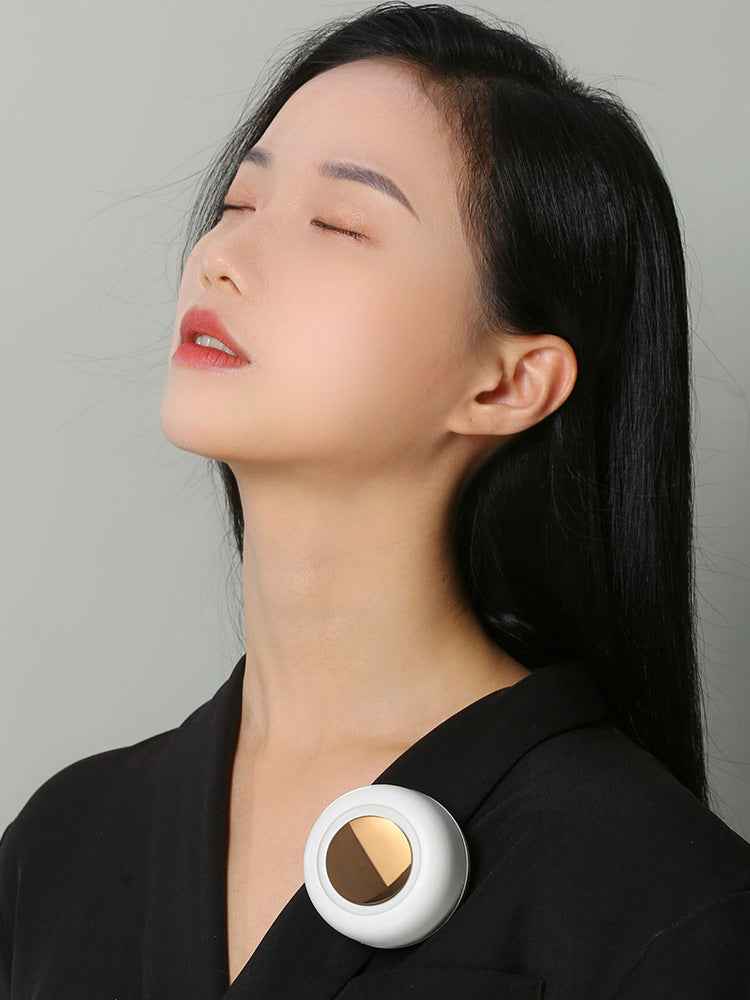 Mini Clip Fan Hanging Waist Neck Fan Girl Electric Air Cooling Fan 900mah USB Leafless Fan 3 Speeds For Outdoor Camping Fishing - EZEEGET