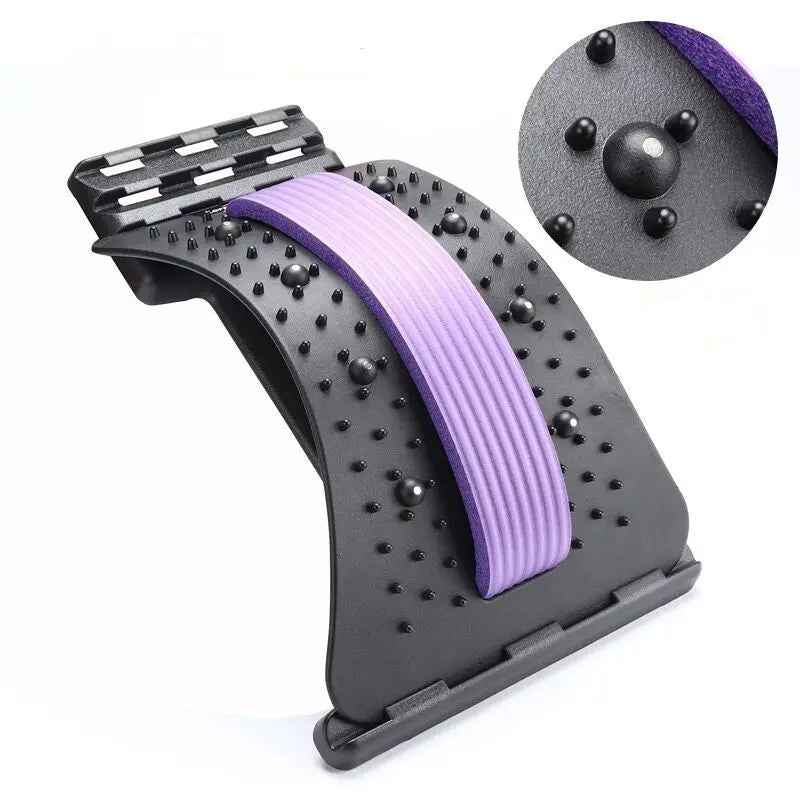 Lumbar Traction Therapy for Back Pain Relief - Lumbar Orthosis Waist Support - EZEEGET