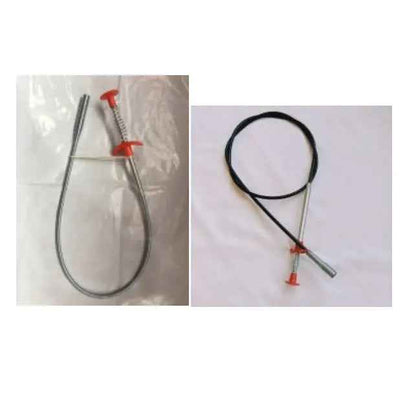 60CM Sewer Dredger Tool - Spring Pipe Dredging Tool for Household Hair Cleaning and Drain Clog Removal in Kitchen Sink - EZEEGET