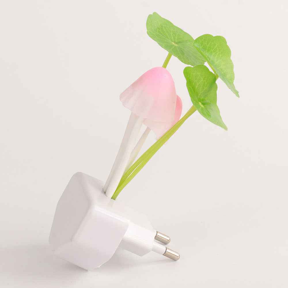 Color LED Mushroom Light, 3 Colors, With Sensor, Novelty, 220v - EZEEGET