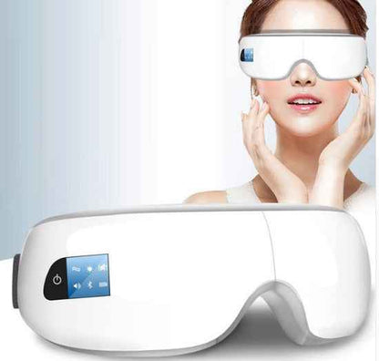 Bluetooth Music Eye Massager Air Pressure Hot Compress Dark Circles Eye Care - EZEEGET
