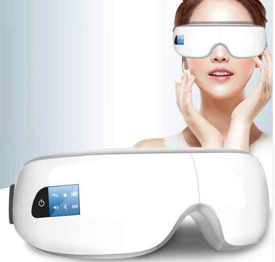 Bluetooth Music Eye Massager Air Pressure Hot Compress Dark Circles Eye Care - EZEEGET