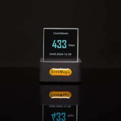 Trendy Mini Transparent WiFi Weather Clock Decoration Display EZeeget online shop