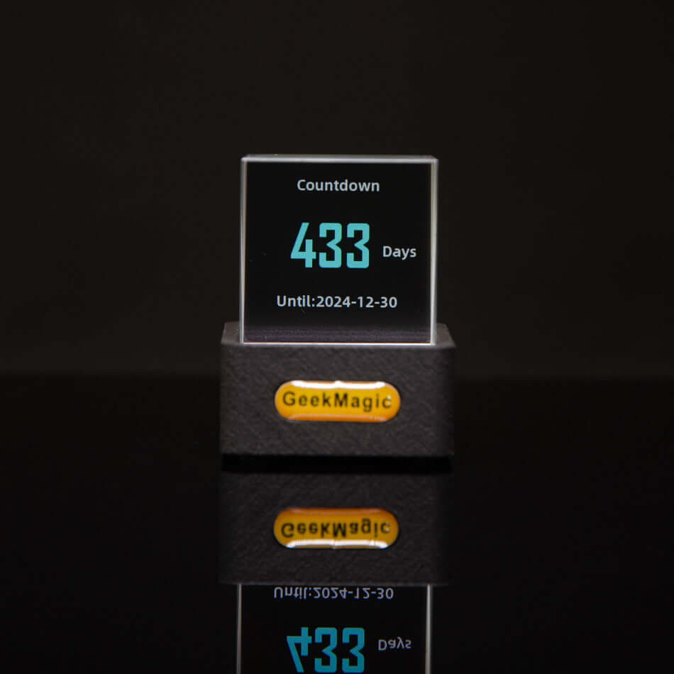 Trendy Mini Transparent WiFi Weather Clock Decoration Display EZeeget online shop