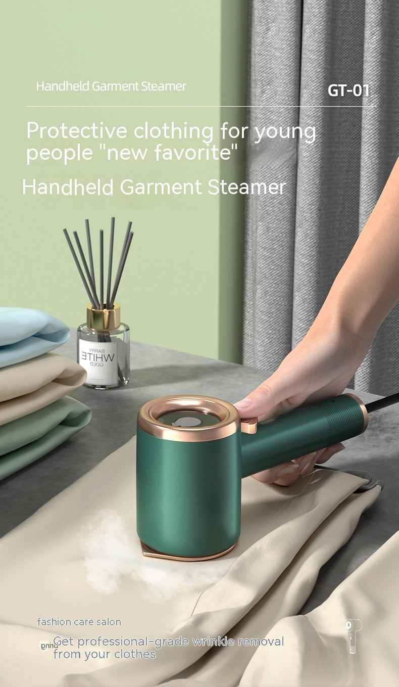 Mini Portable Handheld Garment Steamer Fabric Steam Iron For Clothes Travel Home Appliances Vertical US Plug Ironing Machine - EZEEGET