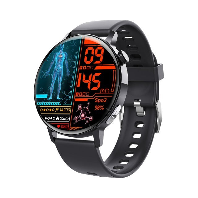 Smart Watch Non-Invasive Blood Glucose Body Temperature Blood Pressure Blood Oxygen Automatic Measurement ECG Ppg Blood Lipid Health Manager EZeeget online shop
