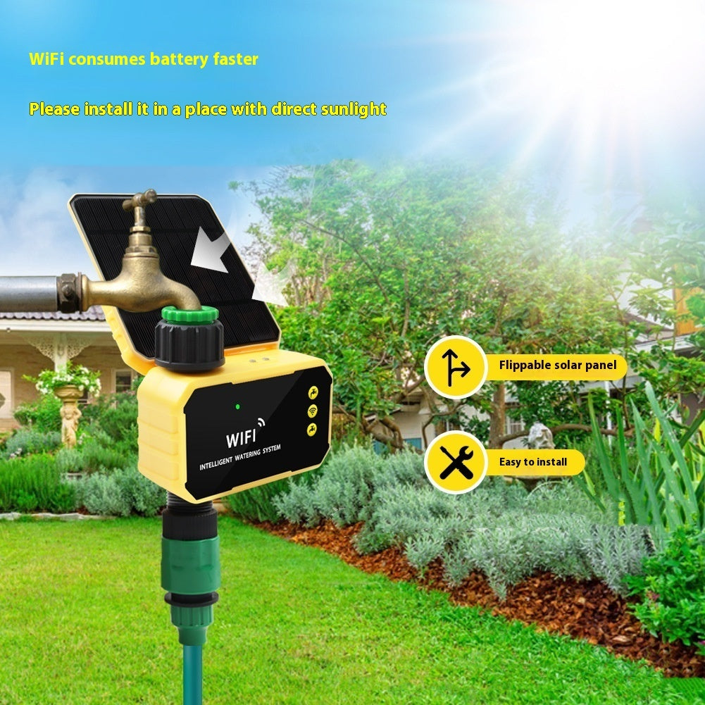 WiFi Smart Timing Irrigator Solar Controller - EZeeget online shop 