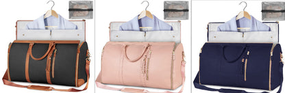 Large Capacity Travel Duffle Bag Women's Handbag Folding Suit Bag Waterproof Clothes Totes EZeeget online shop