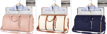 Large Capacity Travel Duffle Bag Women's Handbag Folding Suit Bag Waterproof Clothes Totes EZeeget online shop