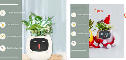 Smart Planter Endless Fun Over 49 Rich Expressions 7 Smart Sensors And AI Chips Make Raising Plants Easy And Fun EZeeget online shop