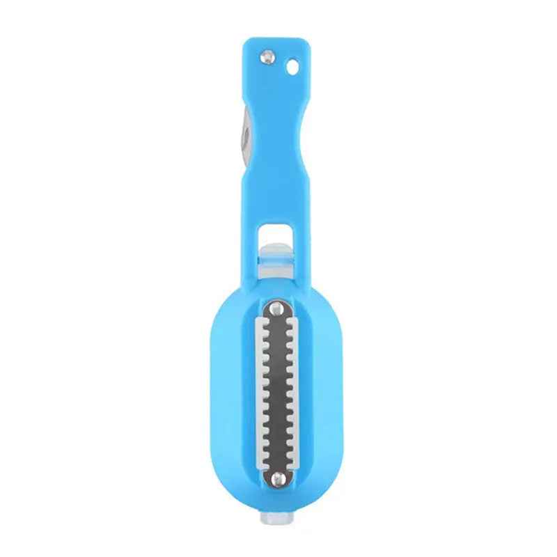 Fish Skin Brush Scraping Fish Scale Brush Grater Quick Disassembly Fish Knife Cleaning Peeling Skin Scraper Scraper Fish Scaler Kitchen Tools - EZEEGET