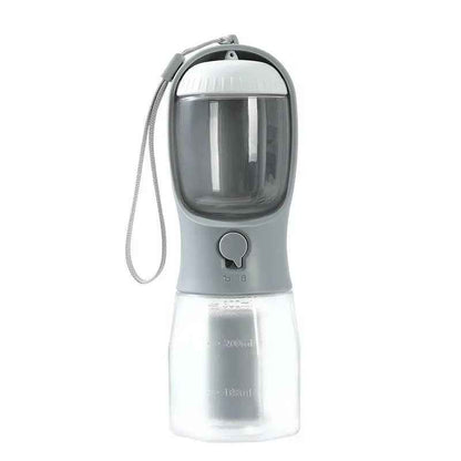 Portable Dog Water Cup - Multi-Functional Three-in-One Pet Supplies with Food and Garbage Bag - EZEEGET