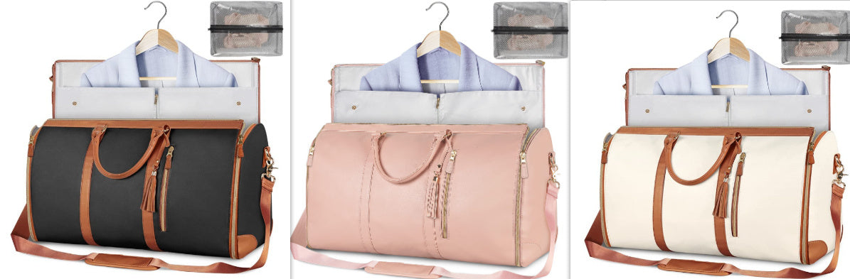 Large Capacity Travel Duffle Bag Women's Handbag Folding Suit Bag Waterproof Clothes Totes EZeeget online shop