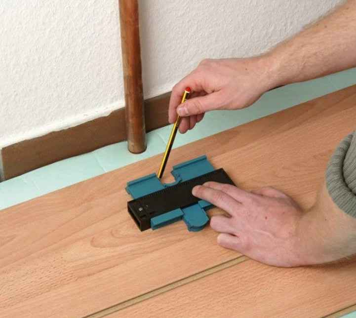 Radial Ruler Contour Gauge Taker Profile Gauge - EZEEGET