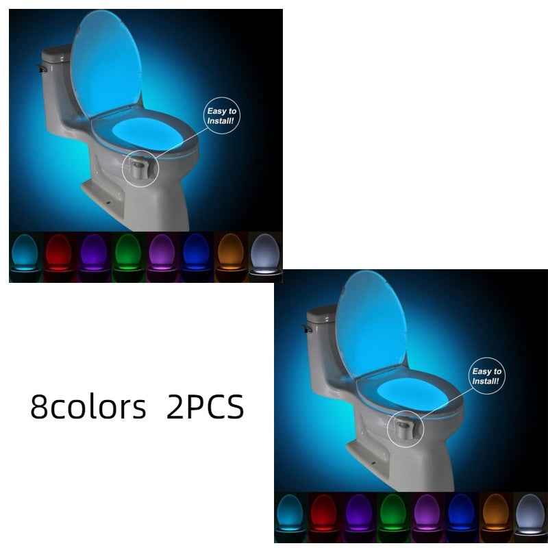 Toilet Induction LED Night Light - EZEEGET