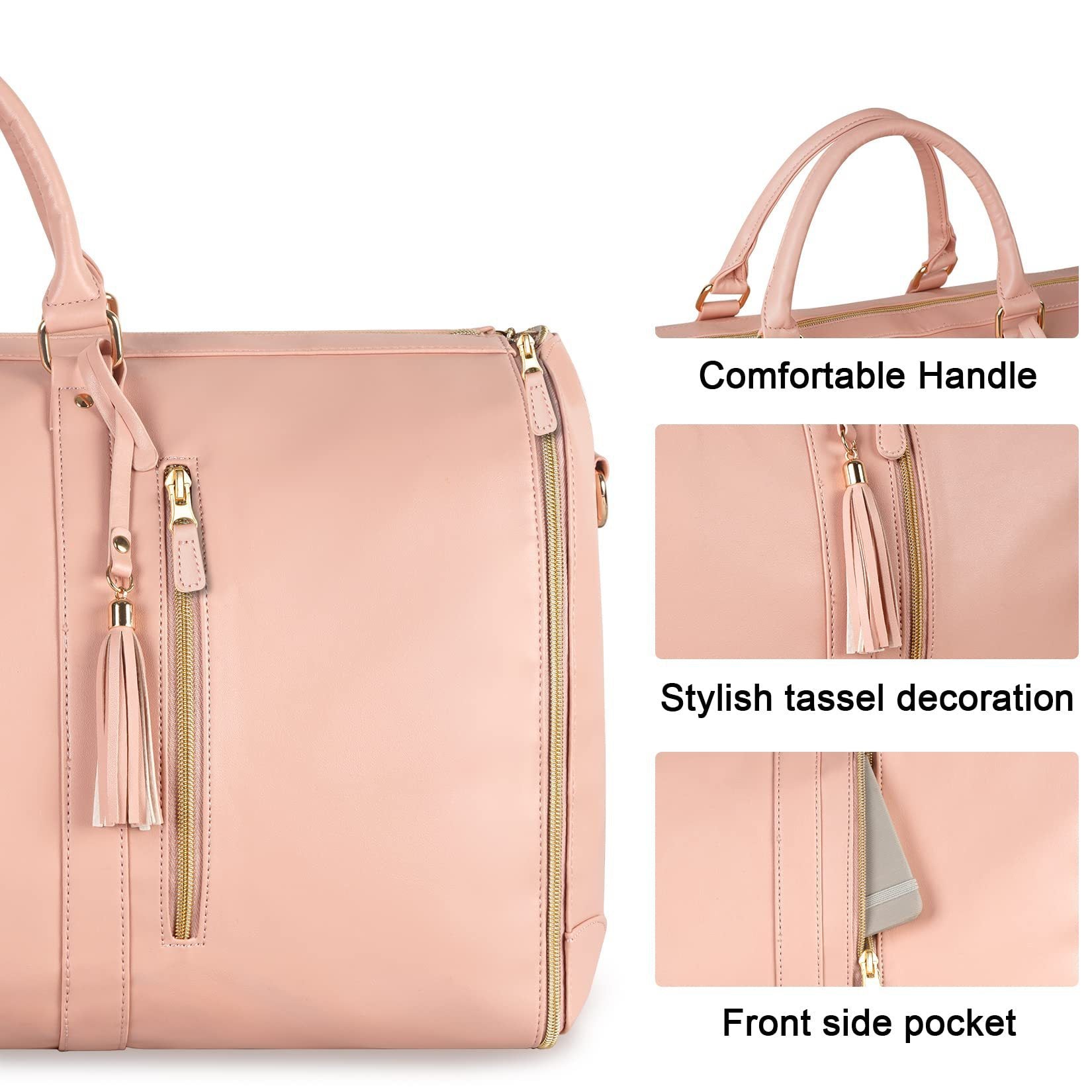 Large Capacity Travel Duffle Bag Women's Handbag Folding Suit Bag Waterproof Clothes Totes EZeeget online shop