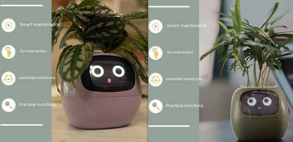 Smart Planter Endless Fun Over 49 Rich Expressions 7 Smart Sensors And AI Chips Make Raising Plants Easy And Fun EZeeget online shop