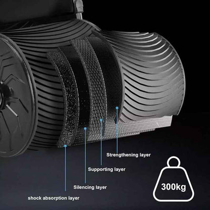 Abdominal Wheel Automatic Rebound Elbow Support Anti-Slip Fitness AB Roller - EZEEGET