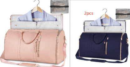 Large Capacity Travel Duffle Bag Women's Handbag Folding Suit Bag Waterproof Clothes Totes EZeeget online shop