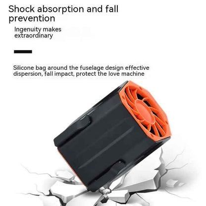 Usb Charging Portable Fan - Compact and Convenient Belt Fan for On-the-Go Comfort - EZEEGET