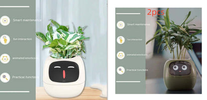 Smart Planter Endless Fun Over 49 Rich Expressions 7 Smart Sensors And AI Chips Make Raising Plants Easy And Fun EZeeget online shop