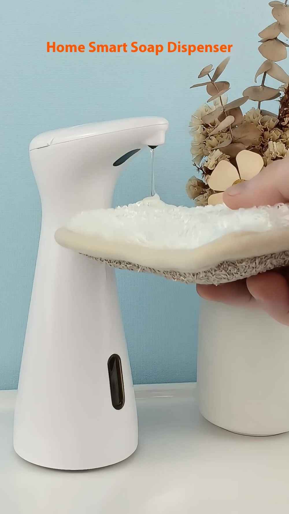 Desktop Hand Washer, Household Soap Dispenser, Intelligent Infrared Sensor Soap Dispenser, Mini Soap Dispenser, Automatic Soap Liquid Box - EZEEGET