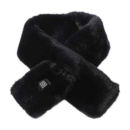 Heating Scarf for Pain Relief - USB Electric Heated Neck Wrap with Adjustable Temperature Control - EZEEGET
