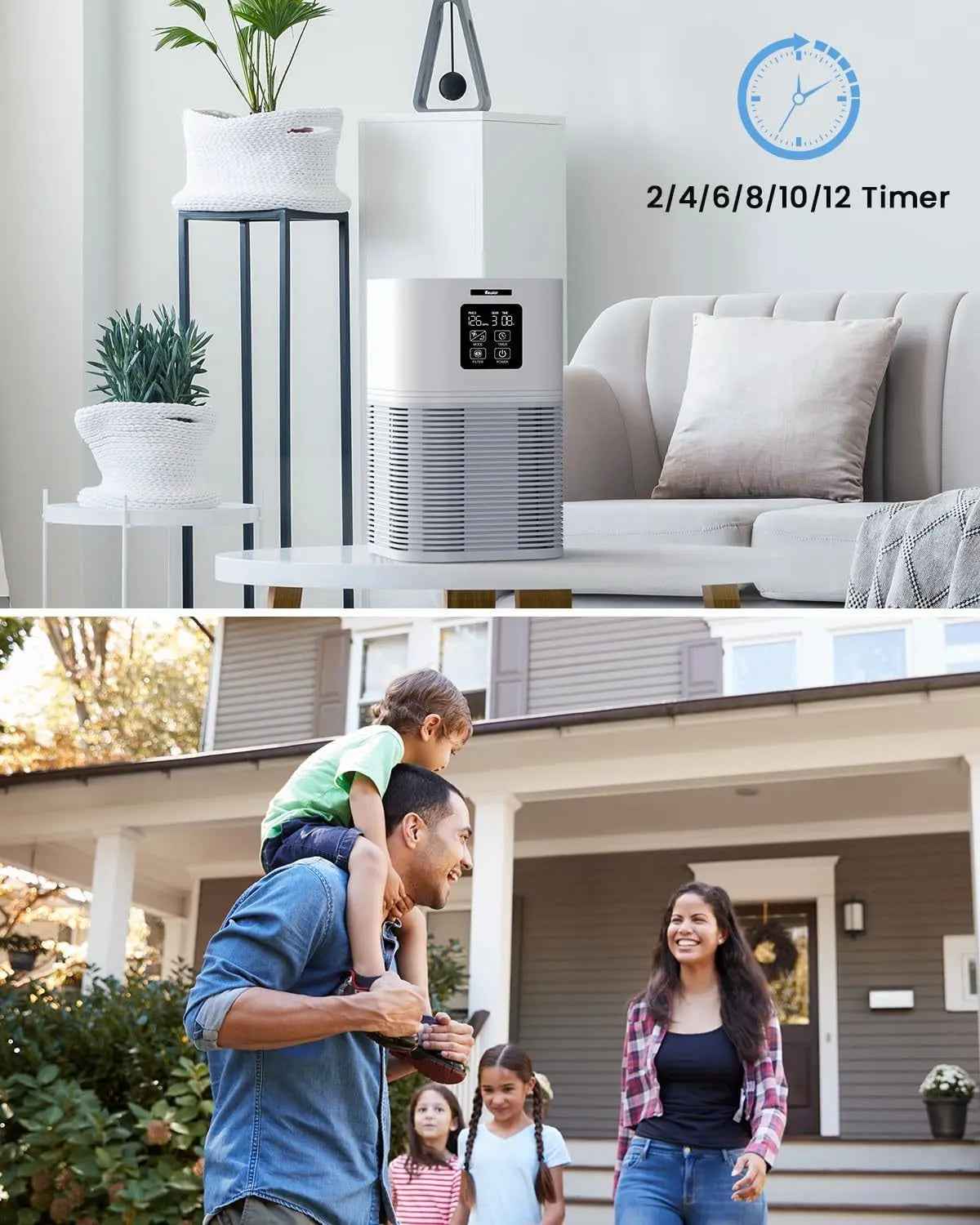 Air Purifier - FBA Warehouse Shipping, Not for Sale on Amazon or Temu Platforms - EZEEGET