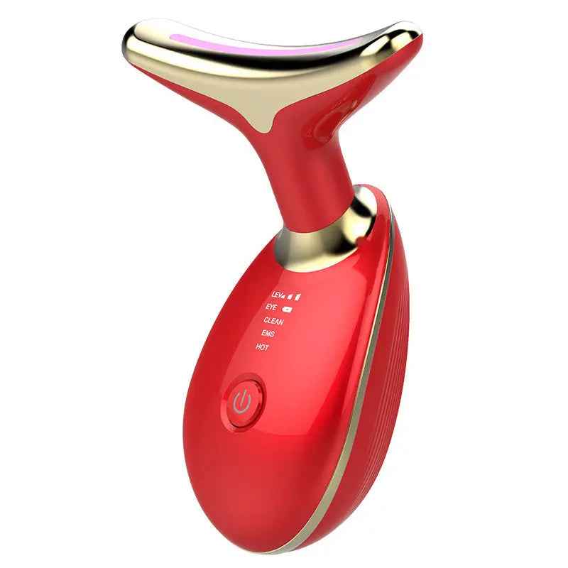 EMS Neck Lifting Massager for Thermal Tightening and Wrinkle Removal - EZEEGET