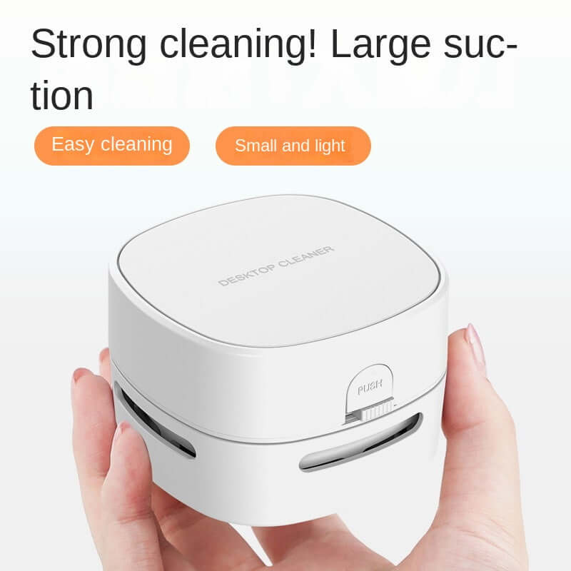 Small Handheld Vacuum Cleaner Household Portable All-In-One Wireless Mini Desktop Vacuum Cleaner - EZEEGET