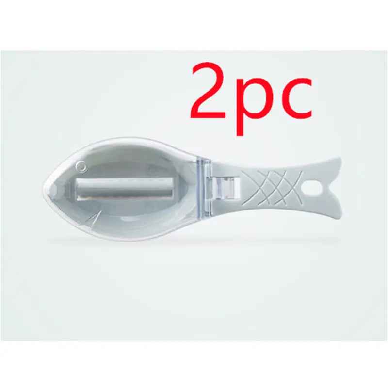 Fish Skin Brush Scraping Fish Scale Brush Grater Quick Disassembly Fish Knife Cleaning Peeling Skin Scraper Scraper Fish Scaler Kitchen Tools - EZEEGET