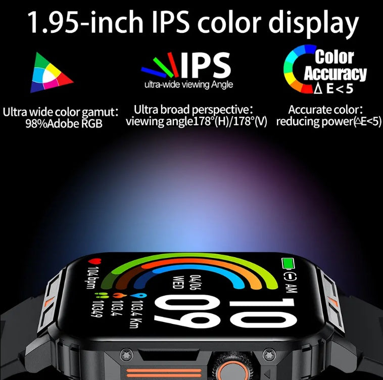 L81 Outdoor Sports Square Smartwatch Answer Call Big Battery Fitness Tracker Waterproof Smartwatch Men For IOS Android EZeeget online shop